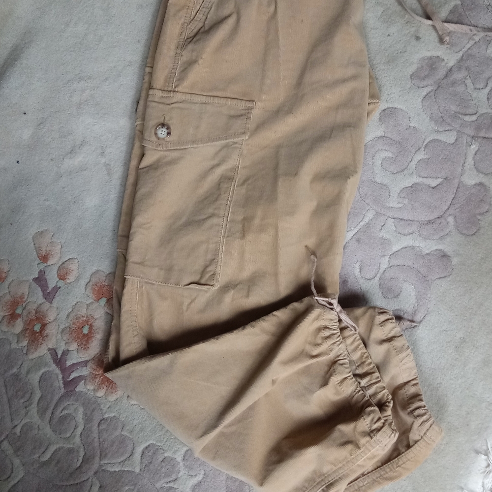 GAP STRETCH CORDUROY CARGO PANT